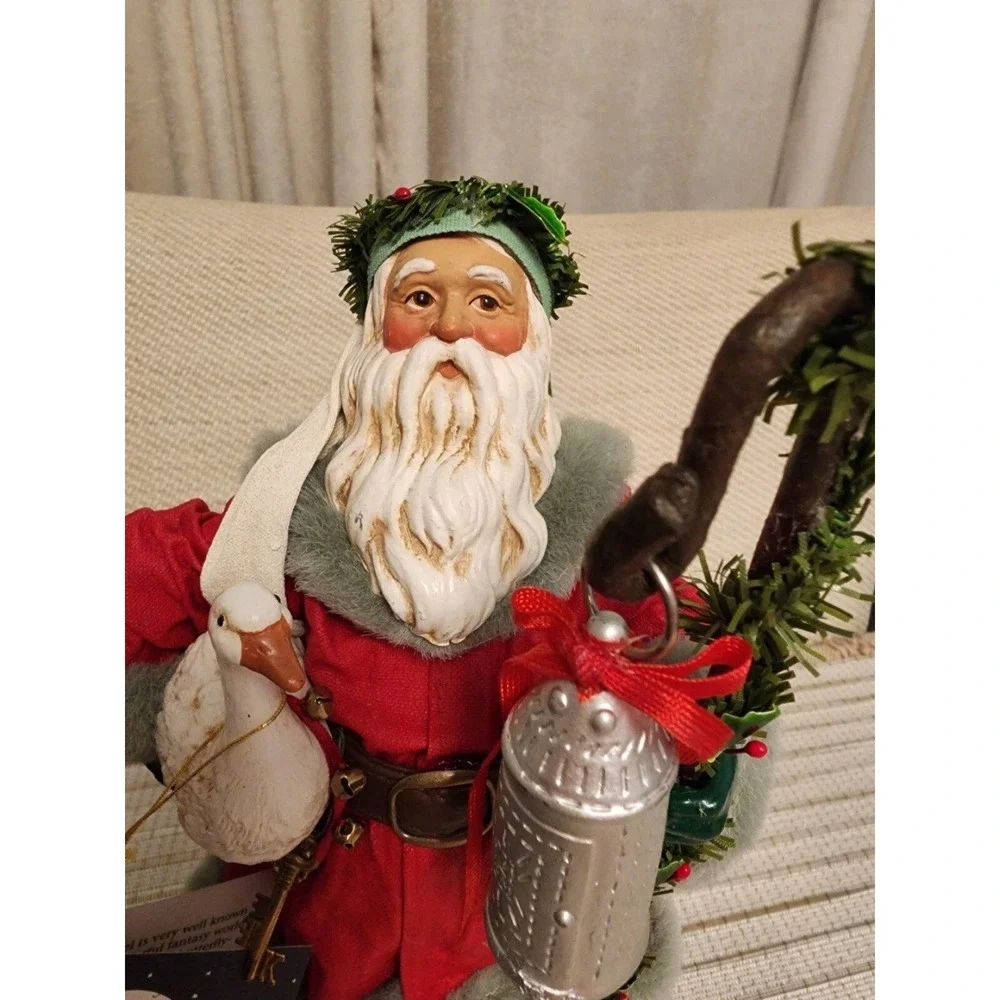 NWT Possible Dreams Clothtique Santa & Feathered Friend #15026,‎ No box